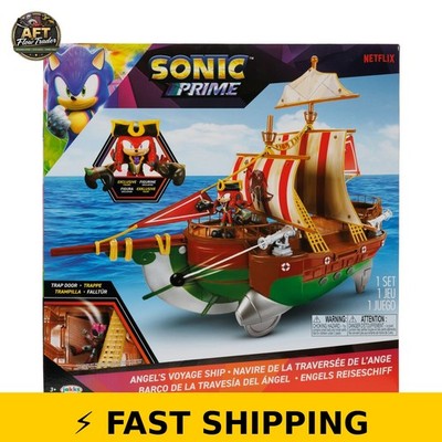 Sonic Prime Angel's Voyage Pirate Ship Battles Playset