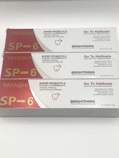 SP-6 Probiotic Toothpaste SP-6 Toothpaste Whitening Quick White Toothpaste 3 New