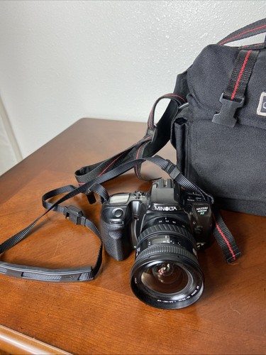 Minolta Dynax 430si Maxxum RZ 35mm, Quantaray28-105 Zoomobjektiv, Handbuch & Kameratasche - Bild 2 von 11
