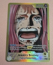 Jewelry Bonney Alt ENGLISH OP13-100 Leader Carrying on His Will One Piece Card