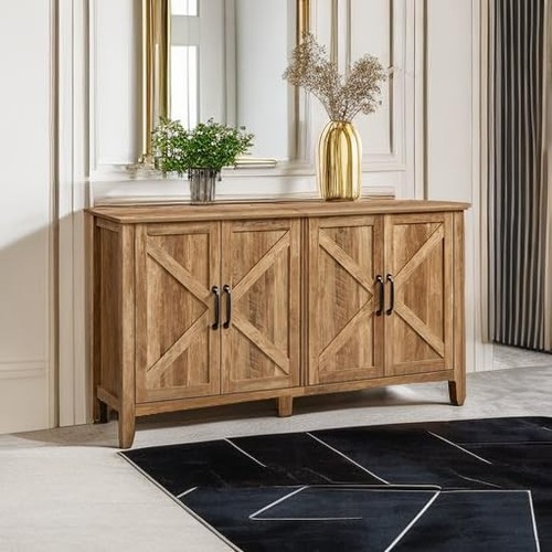 LIRY Collection - Storage Cabinet, Buffet Cabinet, Sideboard, Credenza, with ... - Picture 5 of 9