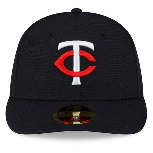 Men's New Era Navy Minnesota Twins 2023 Authentic Collection Low Profile Home - Imagen 2 de 6