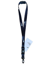 NIKE NEW Premium Breakaway Lanyard Black White NWT