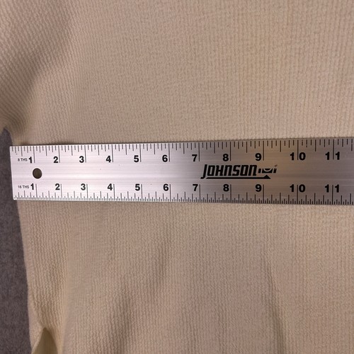 Suéter Madewell Mujer Mediano Marfil Acanalado Pullover Cuello Simulado Mangas Corbata Informal - Imagen 4 de 11