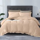 Oversized King Duvet Cover, 600 TC Long Staple Egyptian Cotton Duvet Cover Se...