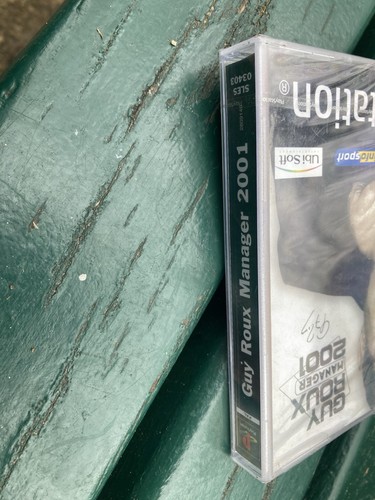 Jeu Playstation 1 PS1 VF Guy Roux Manager 2001 avec notice SEALÉ / SEALED - Photo 3/8