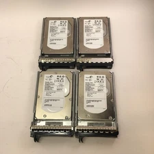 Lot of 4 Seagate Cheetah 15k.5 73GB SAS Server HDD Hard Disk Drive 15000RPM ST3