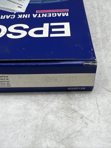 Original Epson Stylus Color 3000 Tintenpatrone Magenta S020126 09/2011 Neu - Bild 3 von 3