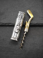 Golf Club Bag Sterling Silver Corkscrew