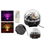 Music Active DMX Crystal Ball LED Stage Lighting Club Disco DJ Party Lights