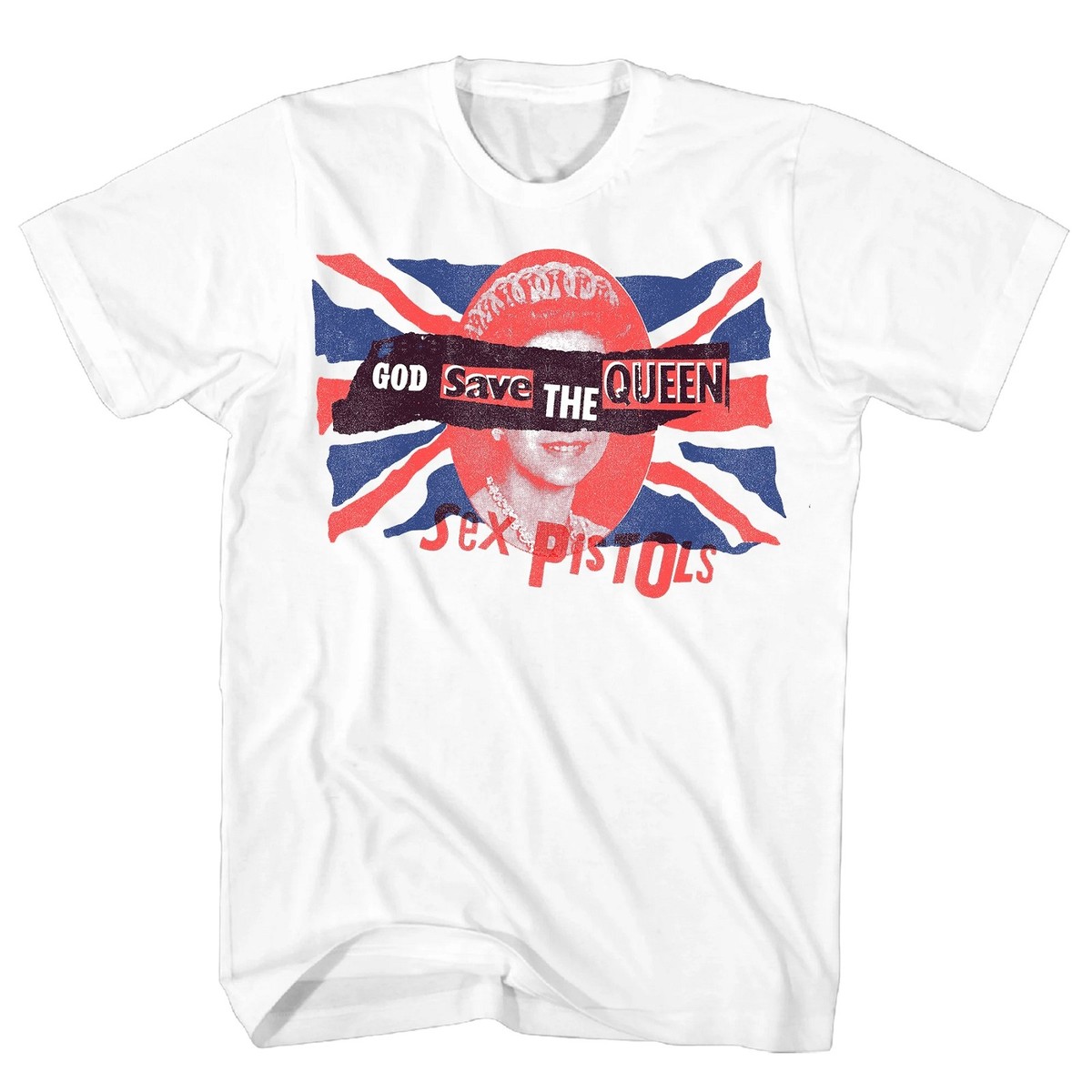 Authentic Sex Pistols God Save The Queen T-Shirt S-2XL NEW | eBay