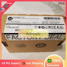 New Factory Sealed AB 1769-IQ16F SER A CompactLogix 16 Pt 24VDC I/O Input Module