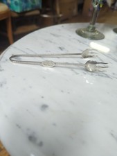 Sterling Silver Ice Or Pickle Tongs