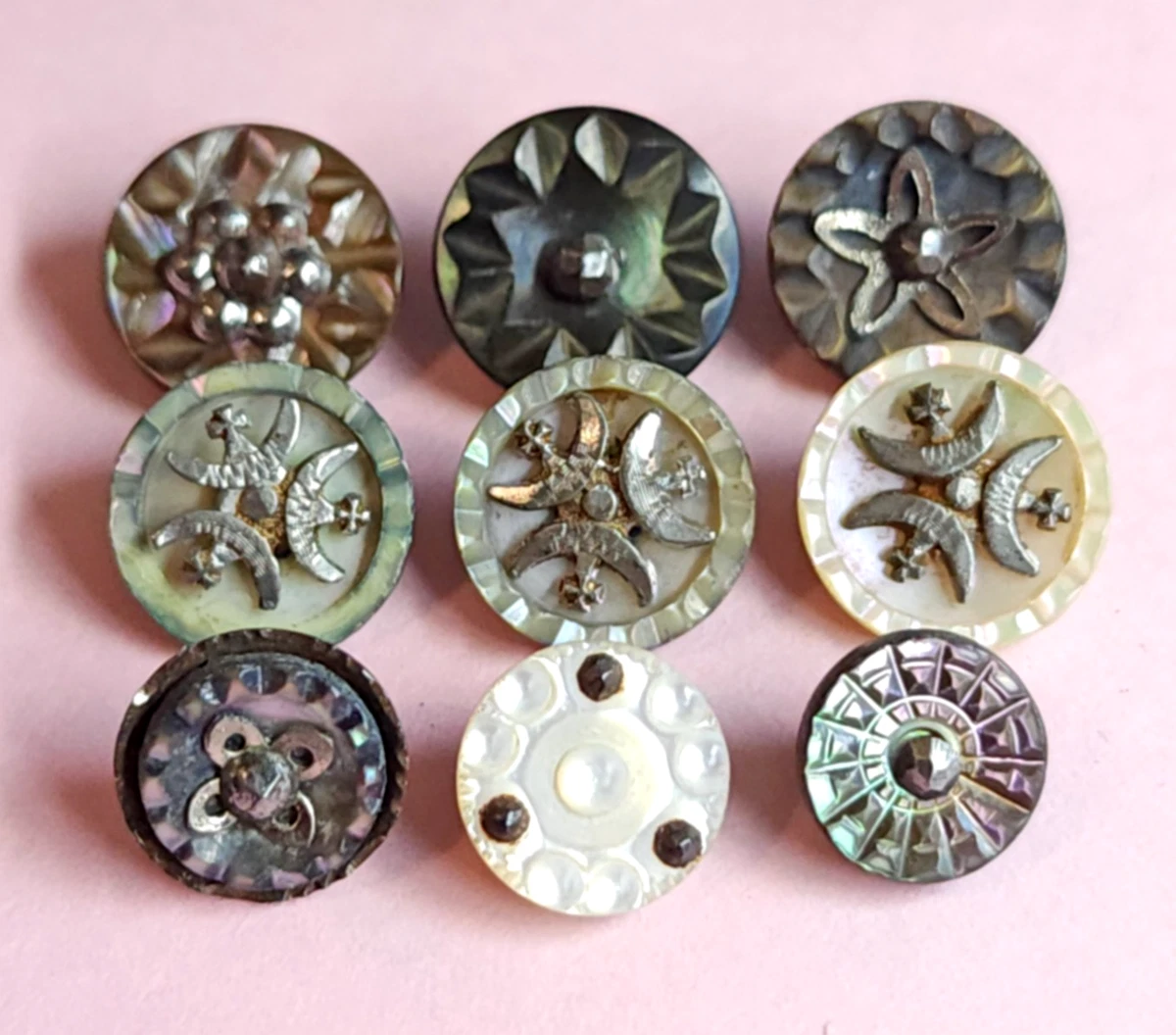 Shell Antique Sewing Buttons for sale | eBay