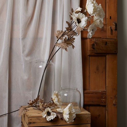 Hill Interiors Flor Artificial Diseño Amapola (HI4991) - Imagen 3 de 4