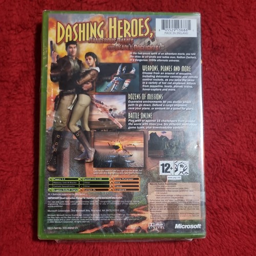 Brand New Sealed Crimson Skies: High Road to Revenge Original XBOX Game VRare - Picture 2 of 4