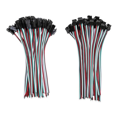 For LED Strip Connector Set of 30 For JST SM 3Pin with 15cm Wire Lengths - Afbeelding 2 van 11