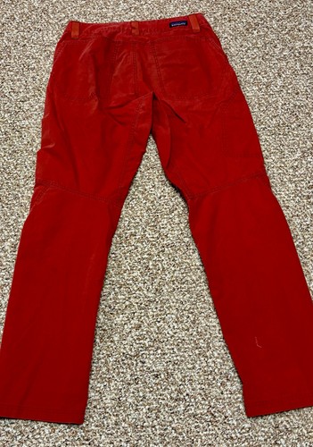 ~~Patagonia Men's Cotton/Poly Casual Pants Red 30 Cargo Hiking Outdoor - Picture 4 of 6