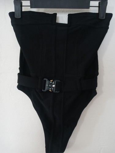 Maxine Water Affair Yachtwear Brasilero Gürtel schwarz Einteiler Tanga Gr. S NEU - Bild 2 von 3
