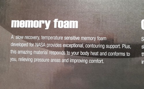 2 x genuine memory foam contour pillows - Picture 8 of 12
