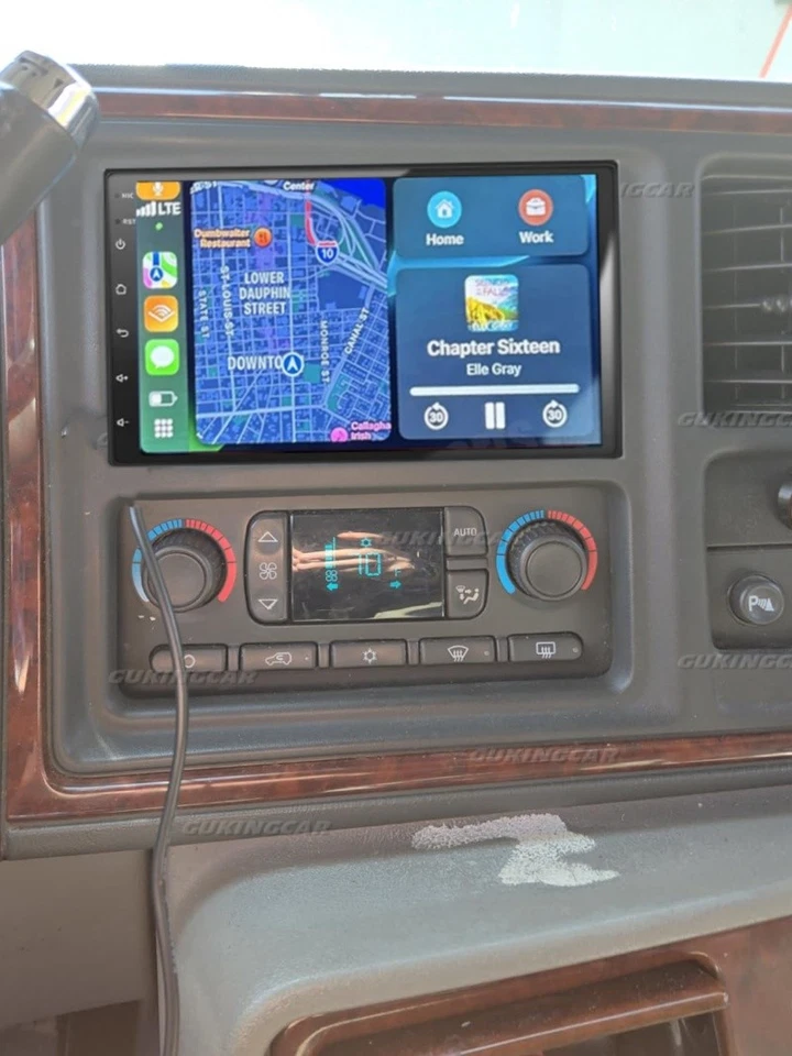 For 2003-2006 Cadillac Escalade Carplay Stereo Radio Android 14 GPS BT NAVI Foto 2 de 4