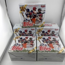 Lot Of52020 Topps Baseball EXCLUSIVE Factory Sealed HOLIDAY MEGA Box +AUTO/RELIC