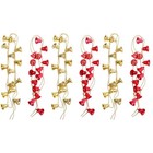  3 Pack Bauble Garland for Tree Ornament String Hanging Bells Door