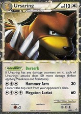 Ursaring Prime - 89/95 - Super Rare Holo NM, English Pokemon Unleashed
