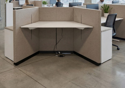 Abstracta Hive Acoustic Electric Stehpult Sit Stand Privacy Pod UVP 2.662£