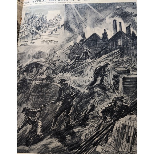 Vintage Illustrated London News Magazine Issue History September 21, 1940 - Picture 8 of 12