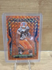 2024 Panini Obsidian Nick Chubb Orange Mosaic 16/24 (RC) #44 Browns
