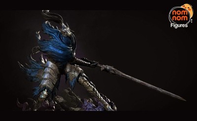Abyss Walker | Resin Garage Kit Sculpture Video Game Fan Art Statue | Nomnom Fig