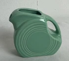 Fiesta Mini Disc Jug Pitcher Sea Mist Green First Quality 5 Oz Retired Color