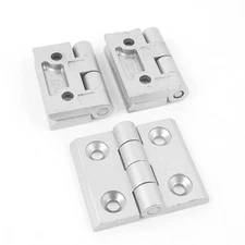 3pcs 58x50x12mm Door Butt Hinge GATE Aluminum Alloy Weldable Hinges