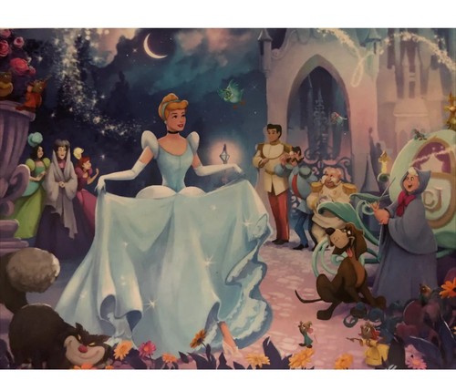 CEACO DISNEY PRINCESS CINDERELLA 1000 PIECE PUZZLE NEW FACTORY SEALED SHIPS FAST - Picture 2 of 2