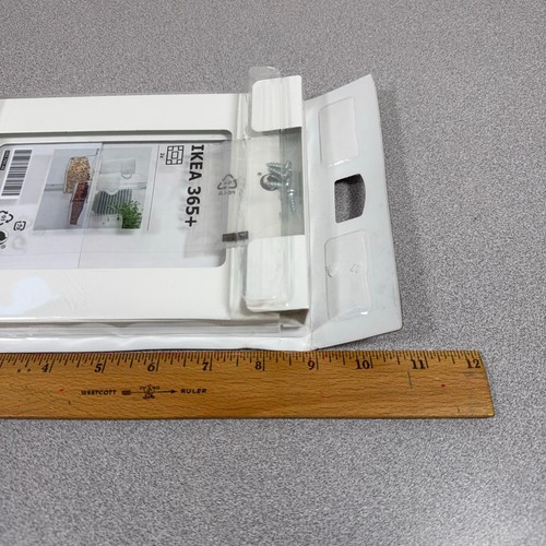 Ikea 365+ 103.783.46 Container Holder Pack of 2 White Under Shelf Storage - Picture 7 of 10