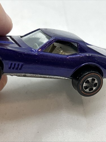 HOT WHEELS RED LINE Custom CORVETTE US PURPLE Pin - Picture 12 of 24