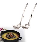  2 Pcs Hot Pot Accessories Buffet Serving Spoon Soup Colander Ladle