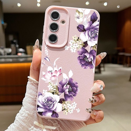 Case For Samsung Galaxy S25 Ultra S24 fe S23 A16 A35 A56 Flower Soft Phone Cover - Picture 2 of 19