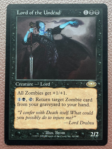 Lord of the undead MTG Magic the gathering