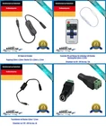 Adapter, touch dimmer, switch for monochrome LED strip strips DC 5V-24V