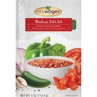 Mrs. Wages 4 Oz. Medium Salsa Tomato Mix W536-J7425 Pack of 12 Mrs. Wages