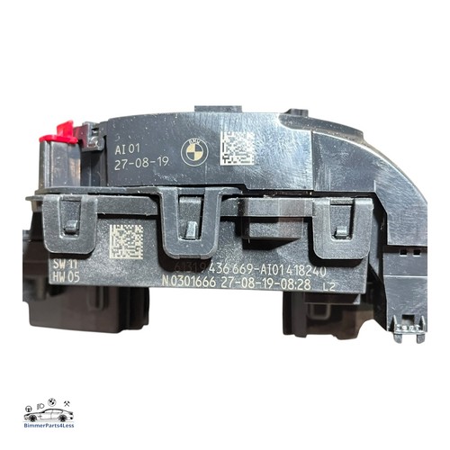 BMW X3 G01 2021 WIPER INDICATOR STALK WITH SQUIB 9436669 - Picture 4 of 4