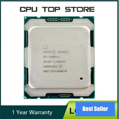 Intel Xeon E5-2680 V4 14-Core 2.4GHz CPU LGA 2011-3 120W