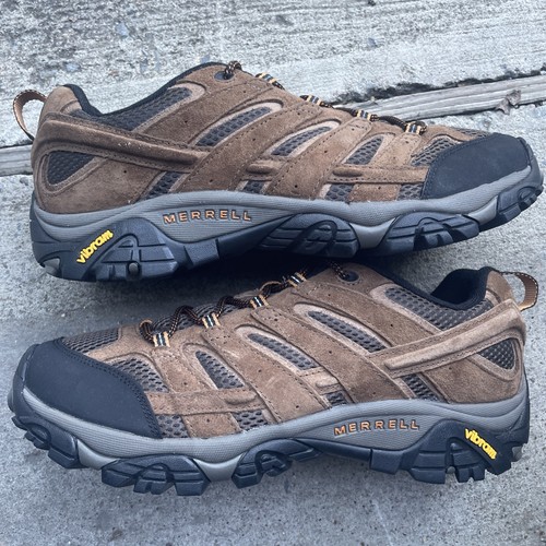 NEU Merrell Moab 2 Ventilator Earth Schuhe niedrig Herren Größe 11,5 W 11,5 OHNE KARTON - Bild 1 von 6