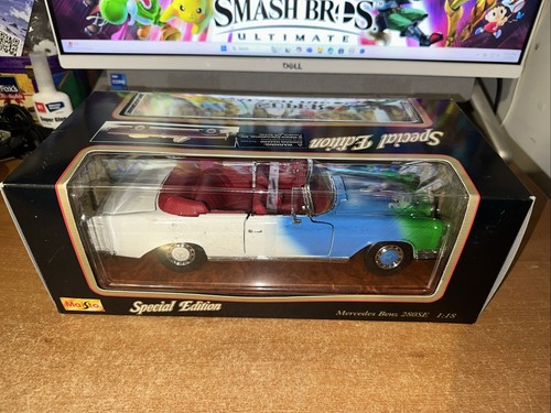 MAISTO SPECIAL EDITION FANTASY 66 MERCEDES-BENZ 280SE 1:18 #31811 MODELLINO AUTO - Foto 4 di 6