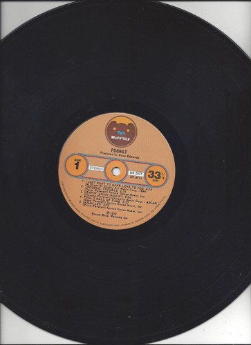 FOGHAT, "SELF TITLED" - Picture 3 of 4