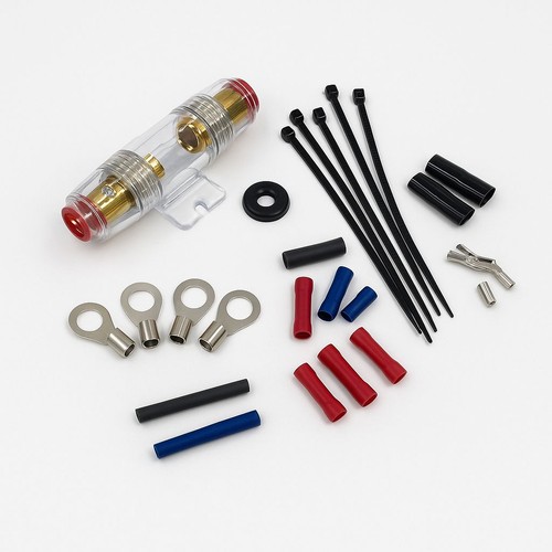 M-Audio 1000 Watts 8 AWG Gauge Car Amplifier Amp Sub Woofer AGU Full Wiring Kit - Picture 3 of 4