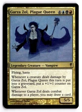 Garza Zol, Plague Queen Foil Coldsnap 129 Near Mint