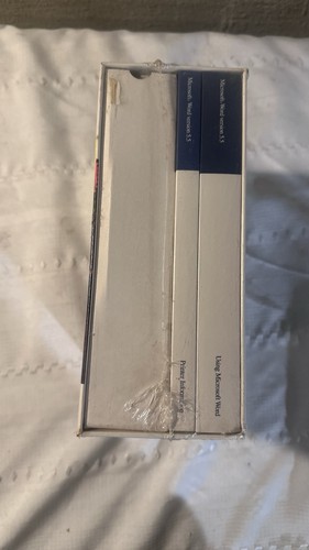 Microsoft Word Version 5.5 For DOS Systems Sealed NOS Brand New Never Used - Afbeelding 4 van 6